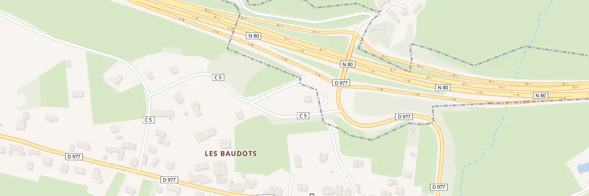 Plan du 429 Rte du Quart Bourdon à Marcilly-lès-Buxy