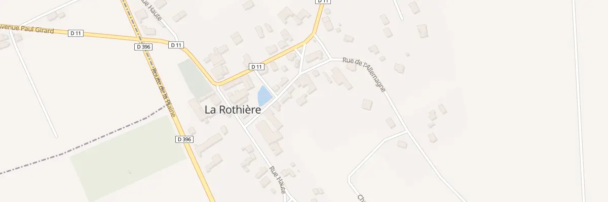 Plan du 6 Rue du Premier Février 1814 à La Rothière