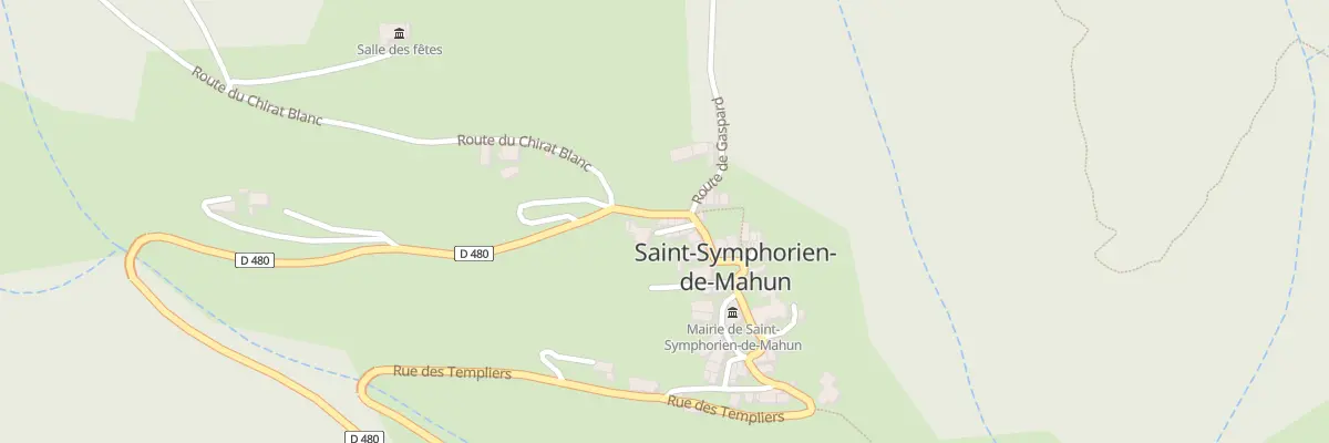 Plan du 42 Rue des Templiers à Saint-Symphorien-de-Mahun