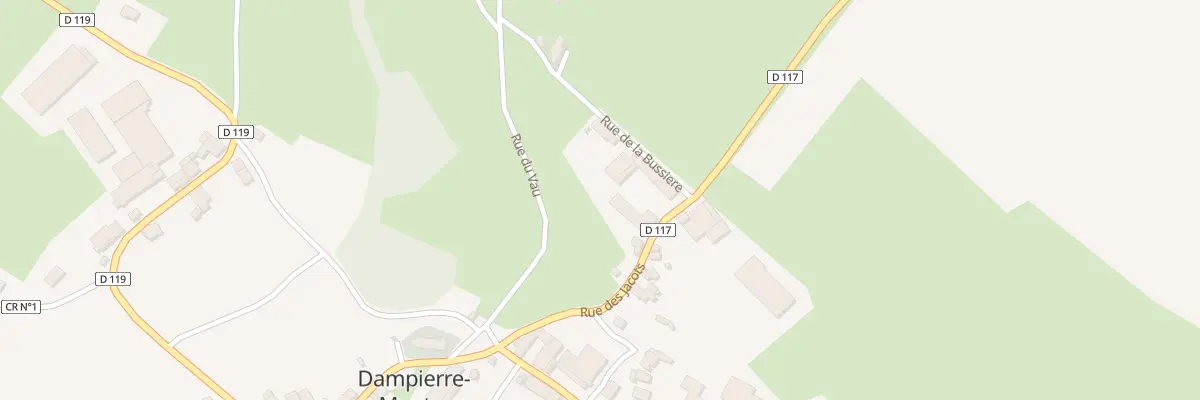 Plan du 5022 Le Village à Dampierre-en-Montagne