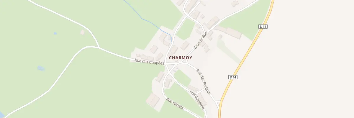 Plan du 2 Pl de la Chapelle à Antigny-la-Ville