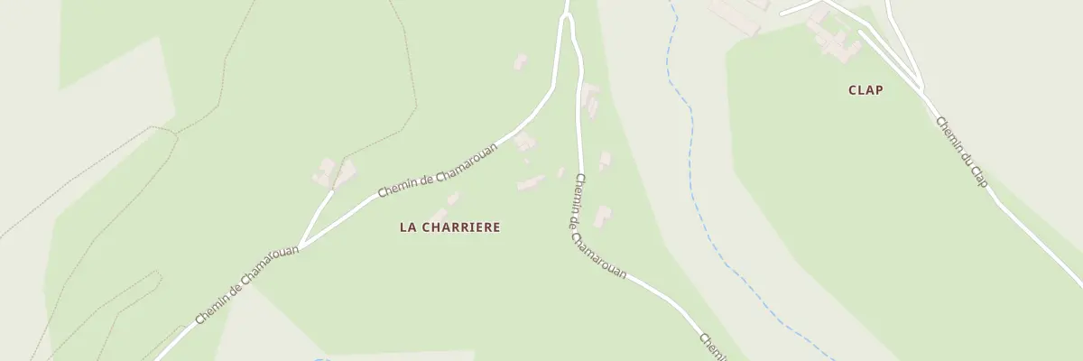 Plan du 5174 La Charriere à Pranles