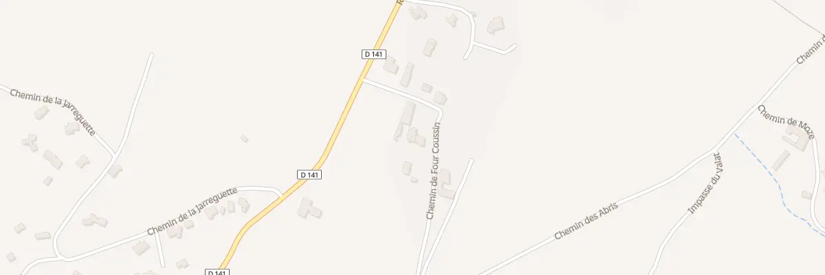 Plan du 5178 Che de Four Coussin à Saint-Julien-de-Peyrolas