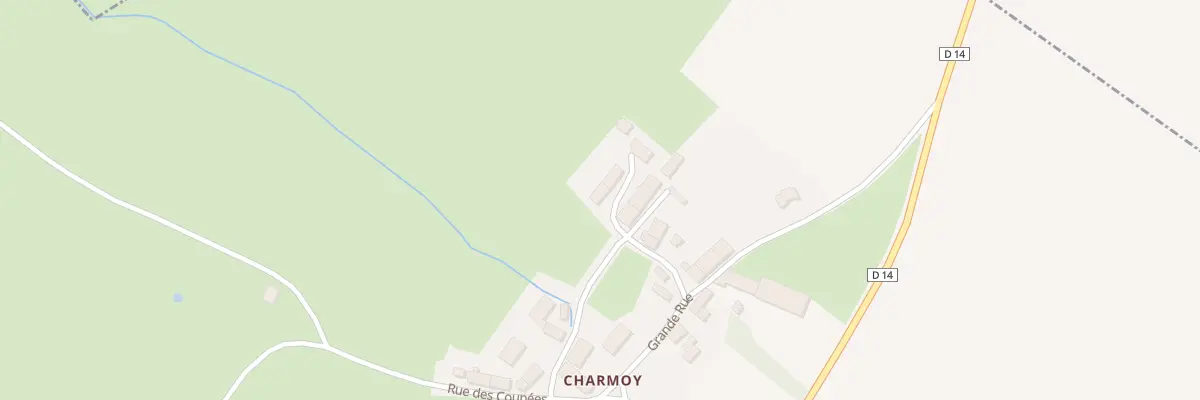Plan du 5060 Hameau de Charmoy à Antigny-la-Ville