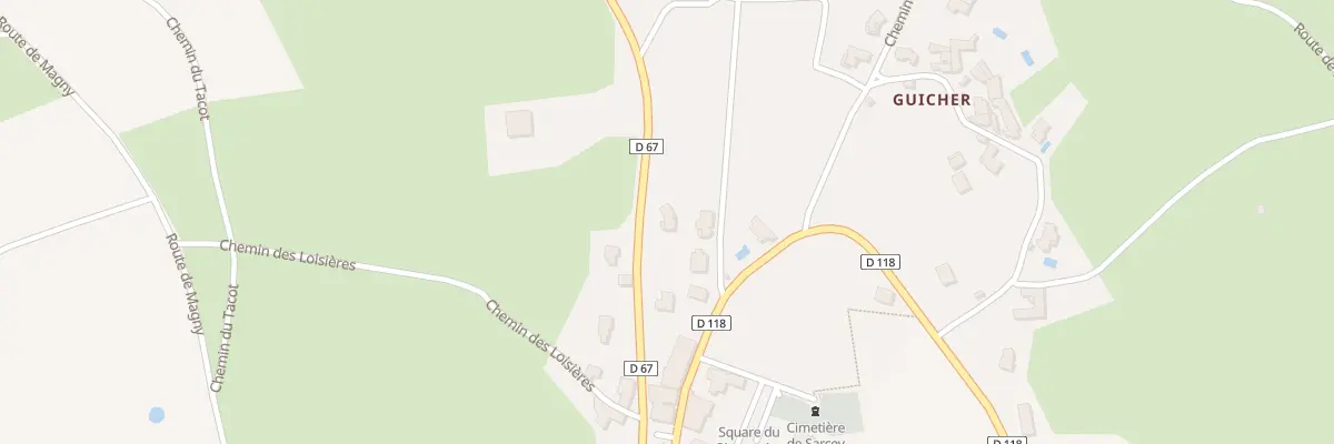 Plan du 5367 Rue du Tilleul à Sarcey