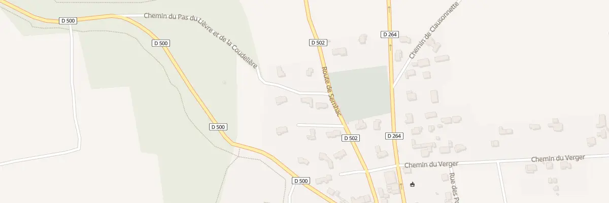 Plan du 5746 Rte de Sernhac à Meynes