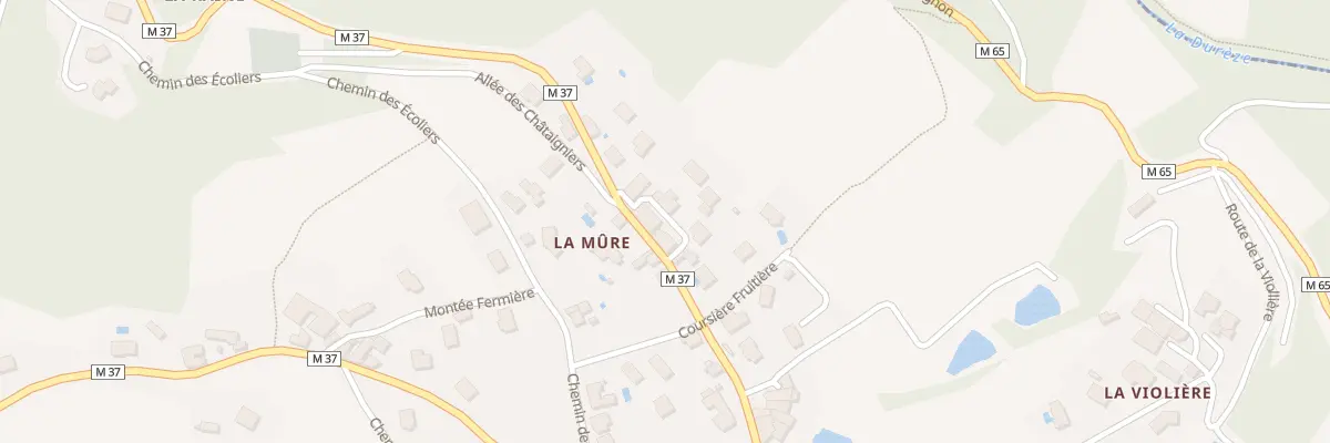 Plan du 37 Voie de la Mure à Chagnon