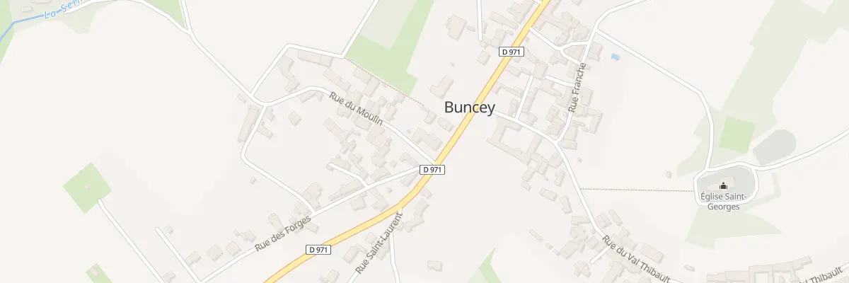 Plan du 2 Rue du Moulin à Buncey