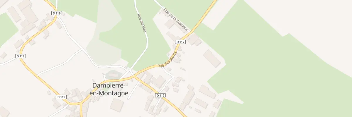 Plan du 5019 Le Village à Dampierre-en-Montagne