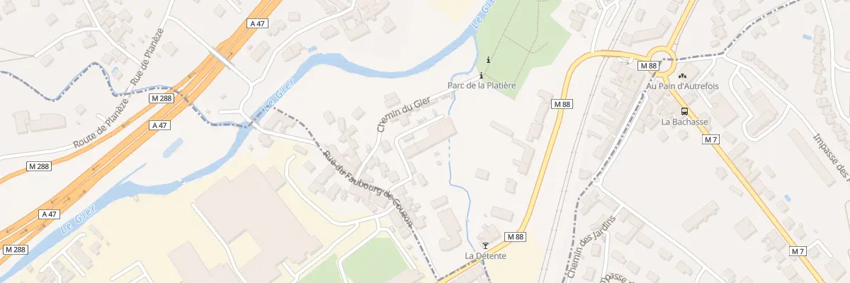 Plan du 116 All des Rouardes à La Grand-Croix