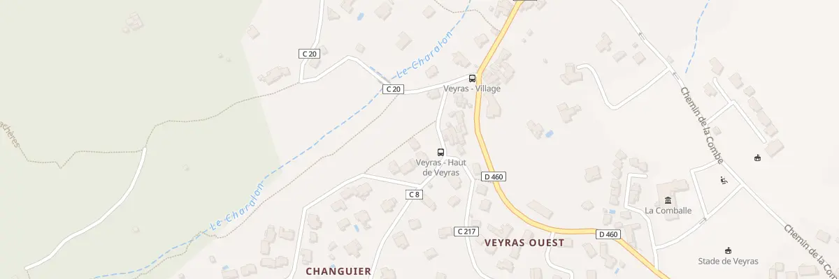 Plan du 459 Rue des Hauts de Veyras à Veyras