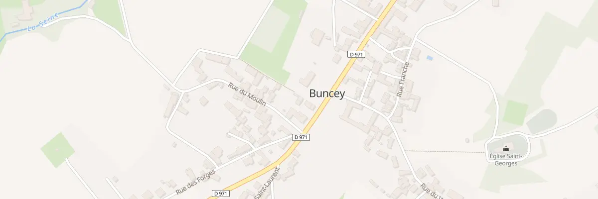 Plan du 36 Rte Nationale 71 à Buncey
