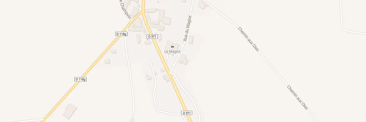 Plan du 7A Rue du Magiot (montliot) à Montliot-et-Courcelles