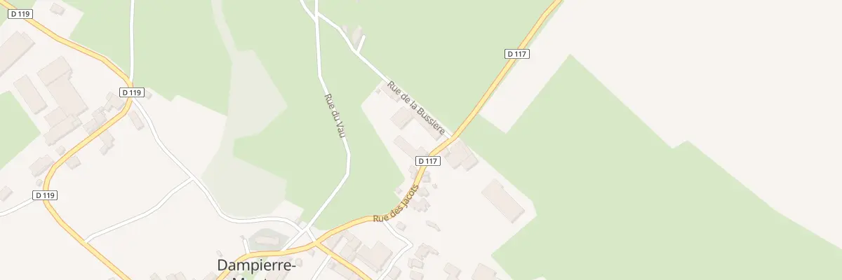 Plan du 5021 Le Village à Dampierre-en-Montagne