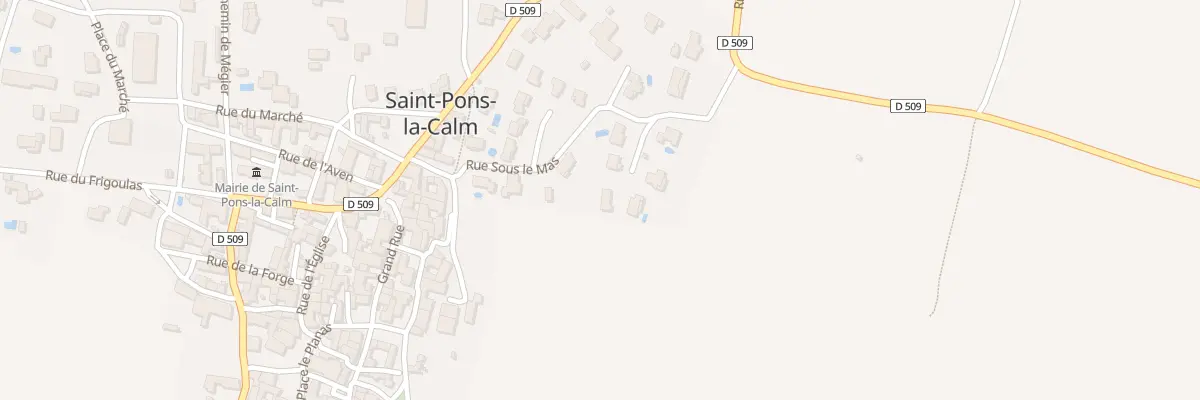 Plan du 5215 Che Sous le Mas à Saint-Pons-la-Calm