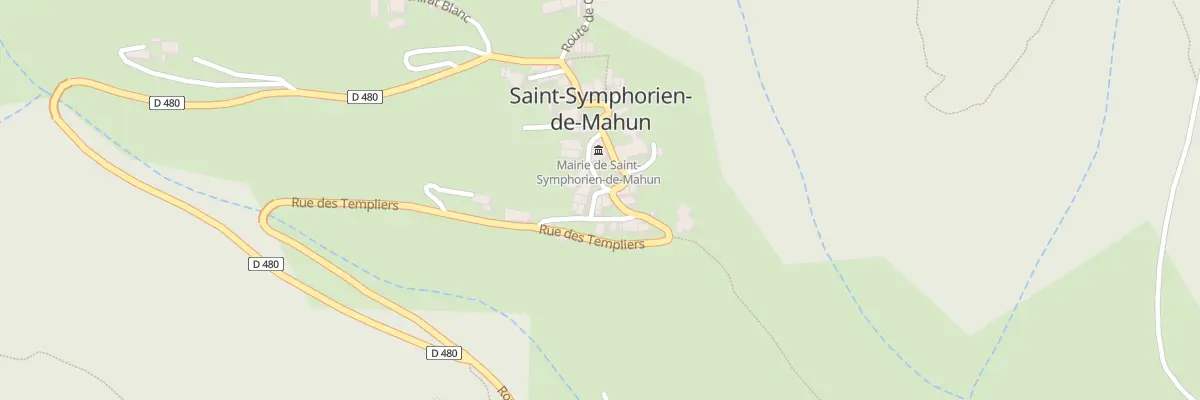 Plan du 11 Pas du Boulanger à Saint-Symphorien-de-Mahun