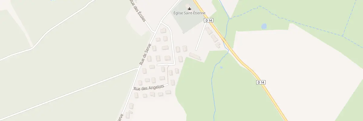 Plan du 5 Rue des Genottes à Lacanche