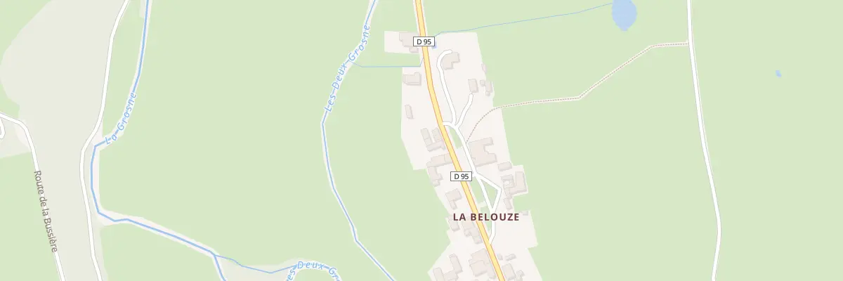 Plan du 5009 La Belouze à Saint-Léger-sous-la-Bussière