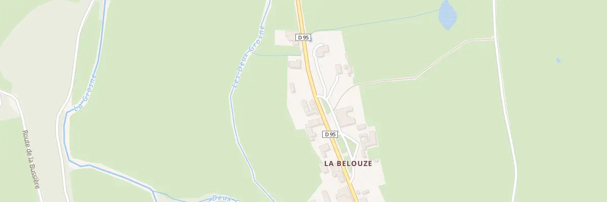 Plan du 5010F La Belouze à Saint-Léger-sous-la-Bussière