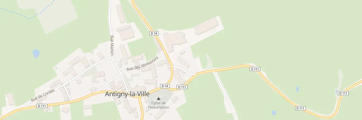 Plan du 5037 L’Ouche du Breuil à Antigny-la-Ville