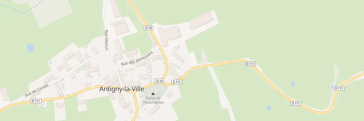 Plan du 5038 L’Ouche du Breuil à Antigny-la-Ville