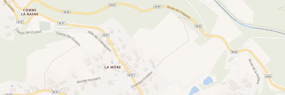 Plan du 40 Voie de la Mure à Chagnon