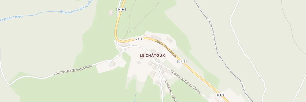 Plan du 5004 Le Chatoux à Sainte-Paule