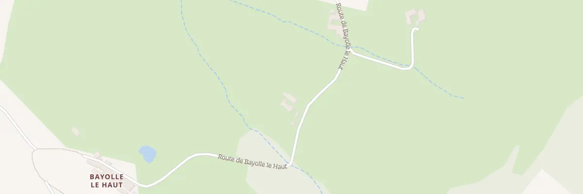 Plan du 1000 Rte de Bayolle le Haut à Saint-Paul-en-Jarez