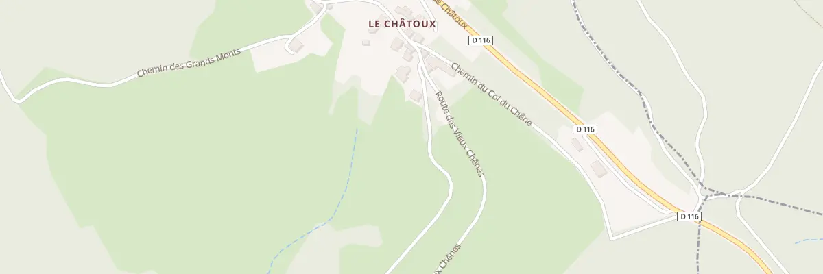 Plan du 5132 Le Chatoux à Sainte-Paule