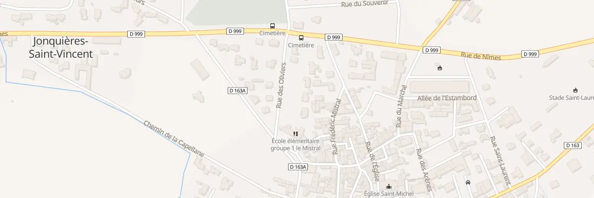 Plan du 4 Rue des Oliviers à Jonquières-Saint-Vincent