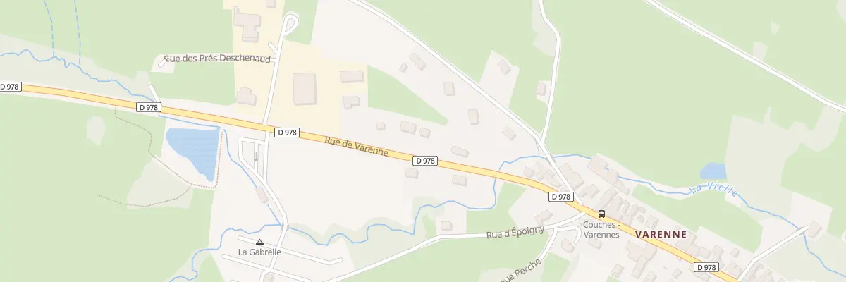 Plan du 82 Rue de Varenne à Couches