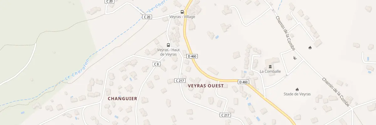 Plan du 5163 Les Bans à Veyras