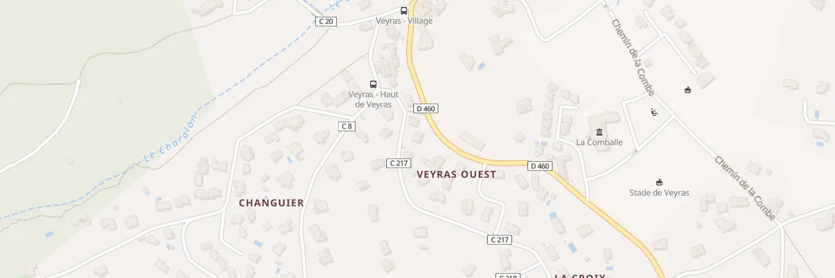 Plan du 5162 Les Bans à Veyras