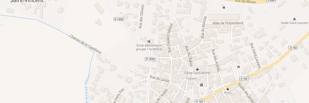Plan du 20 Rue de l’Ecole de Garcons à Jonquières-Saint-Vincent