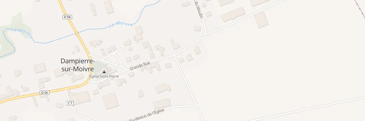 Plan du 20 Gr Grande Rue à Dampierre-sur-Moivre