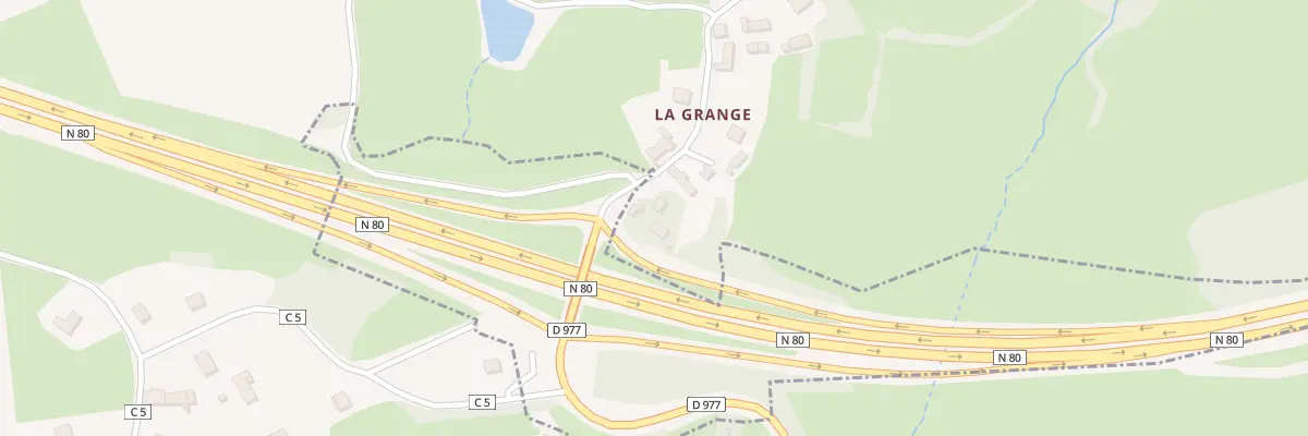 Plan du 5140 Imp de la Grange à Marcilly-lès-Buxy