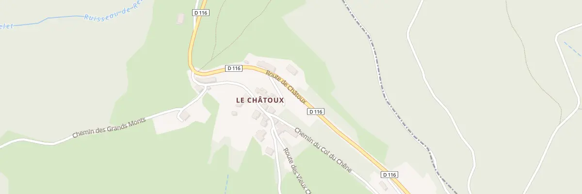 Plan du 5009 Le Chatoux à Sainte-Paule