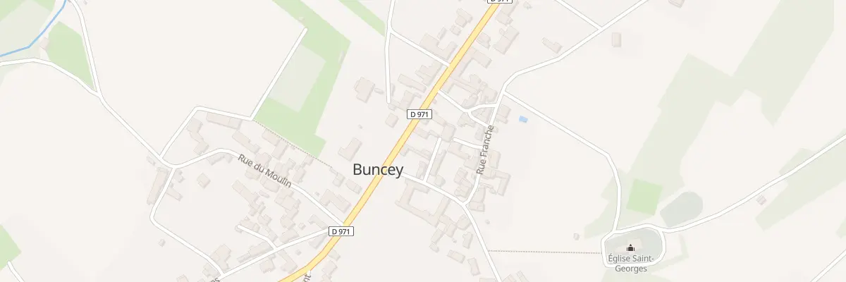 Plan du 21 Rte Nationale 71 à Buncey