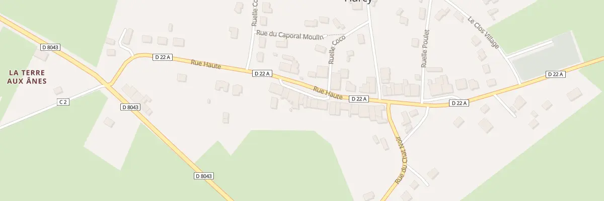 Plan du 37 Rue Haute à Harcy