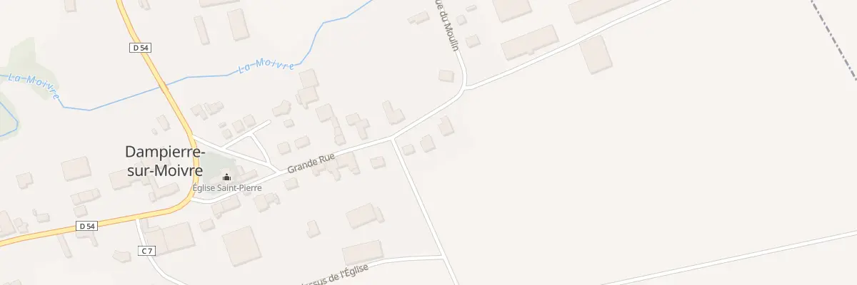 Plan du 22 Gr Grande Rue à Dampierre-sur-Moivre