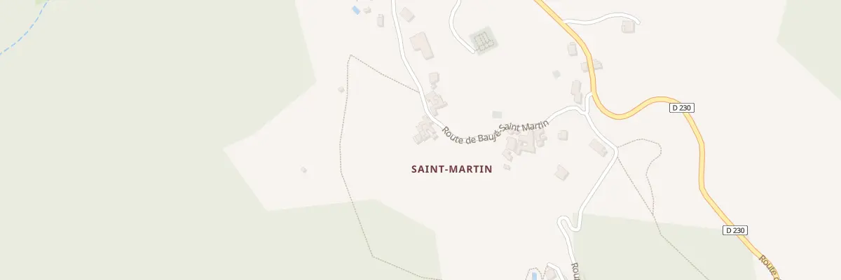 Plan du 5425 Saint Martin à Gluiras
