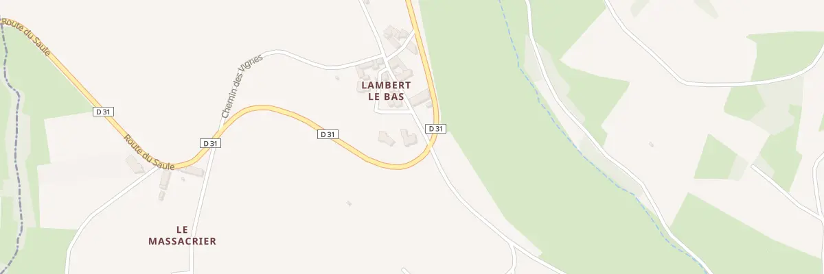 Plan du 29 Mte Lamberts à Sainte-Paule