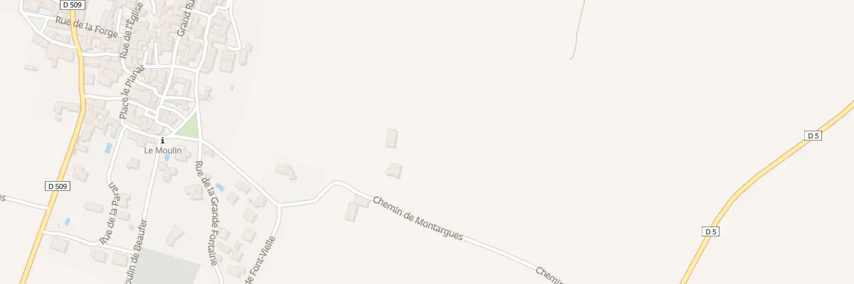 Plan du 5238 Che de Montargues à Saint-Pons-la-Calm