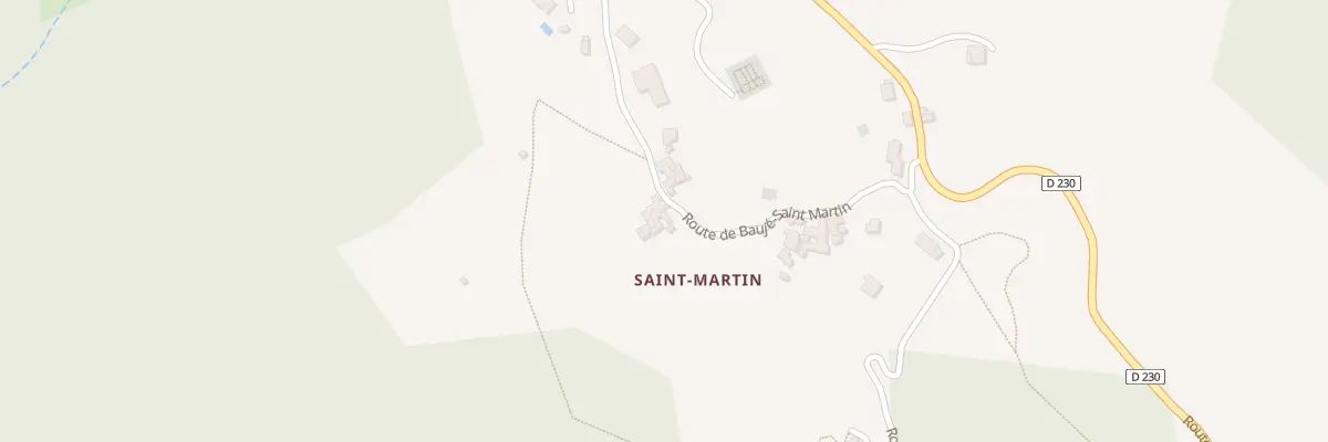 Plan du 5081 Bauje à Gluiras