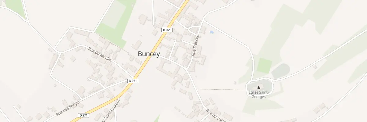 Plan du 5 Rue du Val Thibault à Buncey
