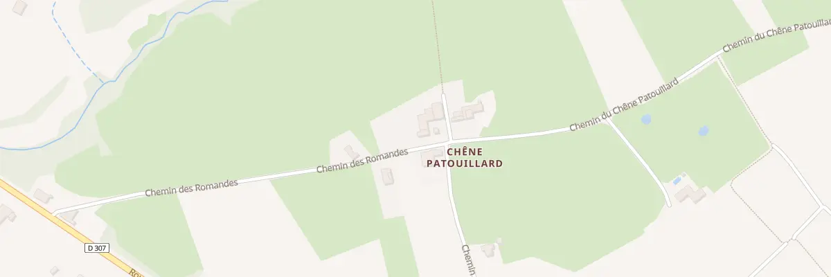 Plan du 469 Che des Romandes à Bully