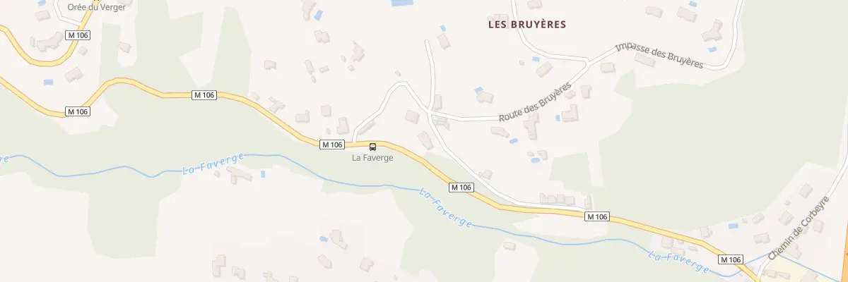 Plan du 195 Rue de la Faverge à La Grand-Croix