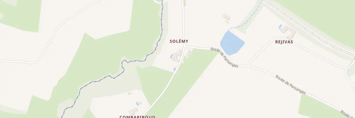 Plan du 5371 Solemy à Savigny
