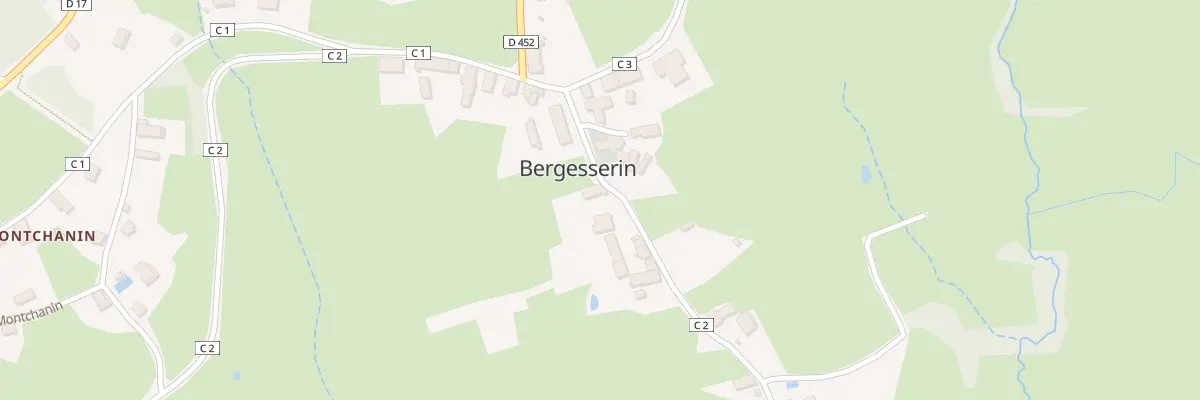 Plan du 5206F Le Bourg à Bergesserin