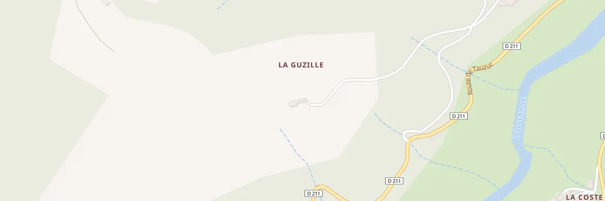 Plan du 300 Rte de Jaries à Saint-Sauveur-de-Montagut